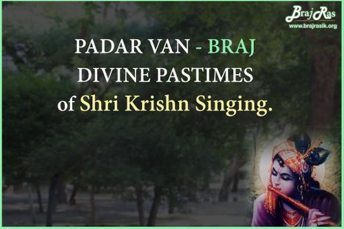 Padar Van,Braj - Divine Pastimes of Shri Krishn Singing