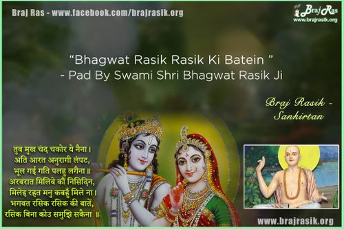 Bhagwat Rasik Rasik Ki Batein - Swami Shri Bhagvat Rasik Ji, Bhagavat Rasik Ki Vaani, Ananyarasikabharan Granth (4.6)