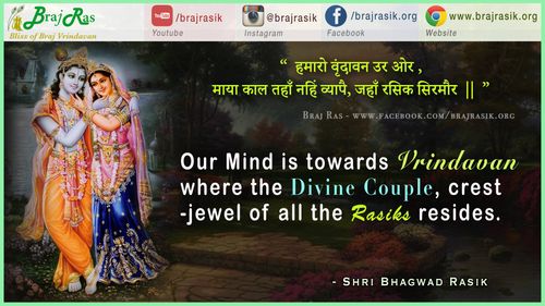 हमारो वृंदावन उर ओर - भगवत् रसिक, अनन्य निश्चयात्मक ग्रंथ [पूर्वार्ध] (41)