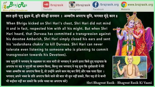 लात हनी भृगु हृदय में - श्री भगवत रसिक, भगवत रसिक की वाणी, अनन्य निश्चयात्मक ग्रंथ [पूर्वार्ध] (19)