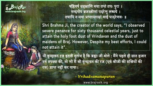 Shashthivarsh Sahasraani Maya Taptam Tapah Pura - Vrihadvamanapuran