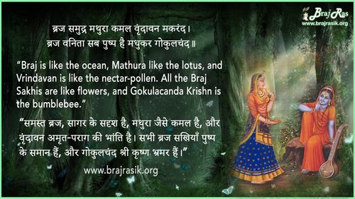 ब्रज समुद्र मथुरा कमल - ब्रज के दोहे