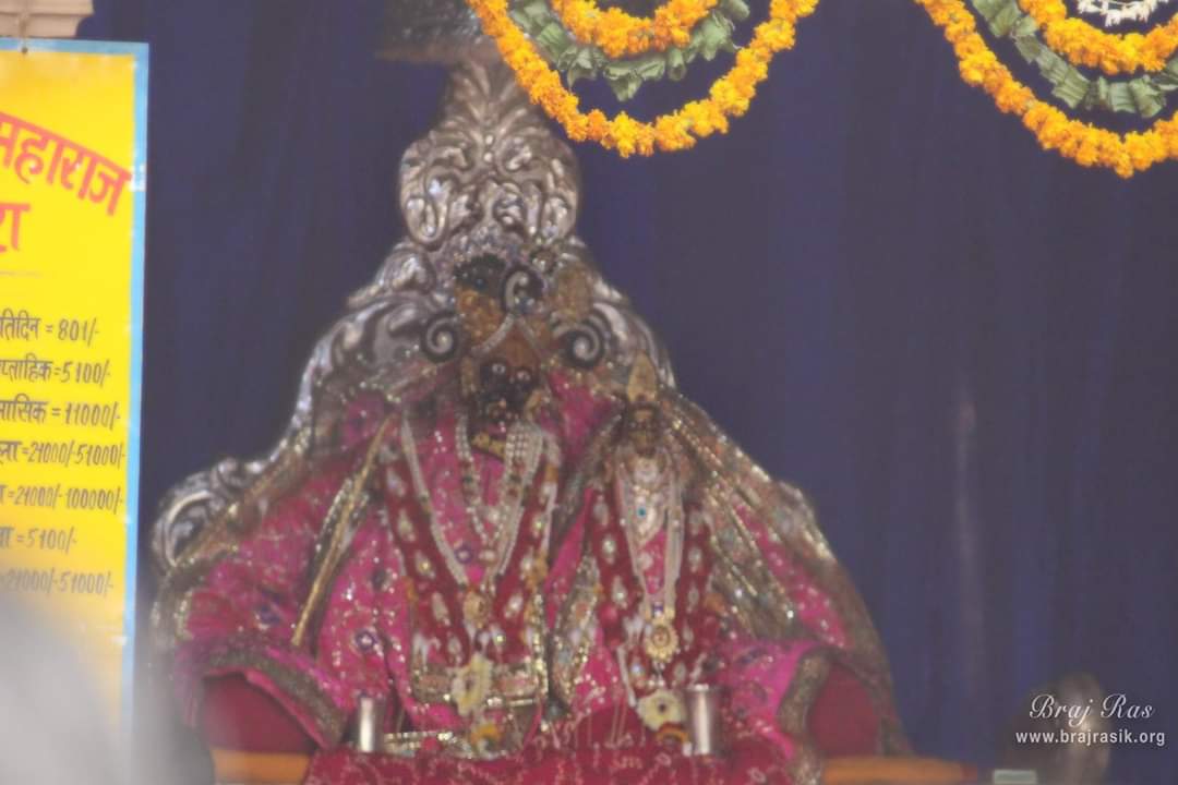 श्री राधा रानी मंदिर, बरसाना में श्री राधा कृष्ण विग्रह दर्शन 