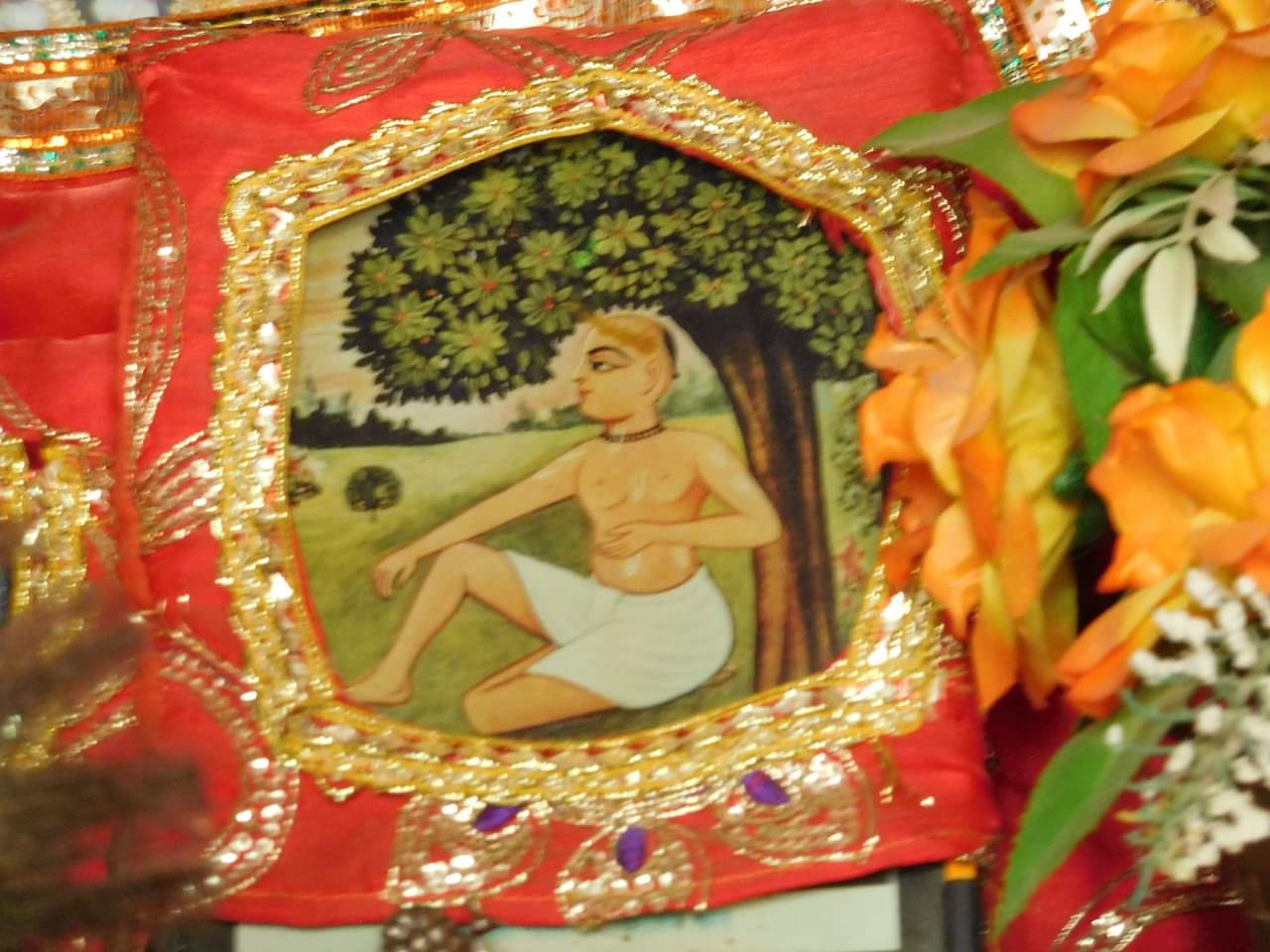 मोरकुटी, बरसाना में श्री बिहारिन देव जी महाराज के दर्शन