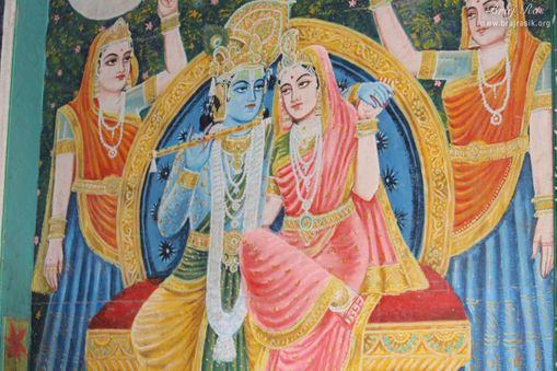 ShriRadha Krishna photo  at Banshivat, Vrindavan