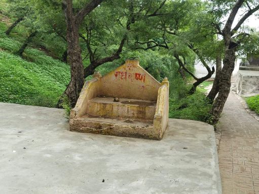 View of Raas leela Sthali  at Gahvarvan Barsana.