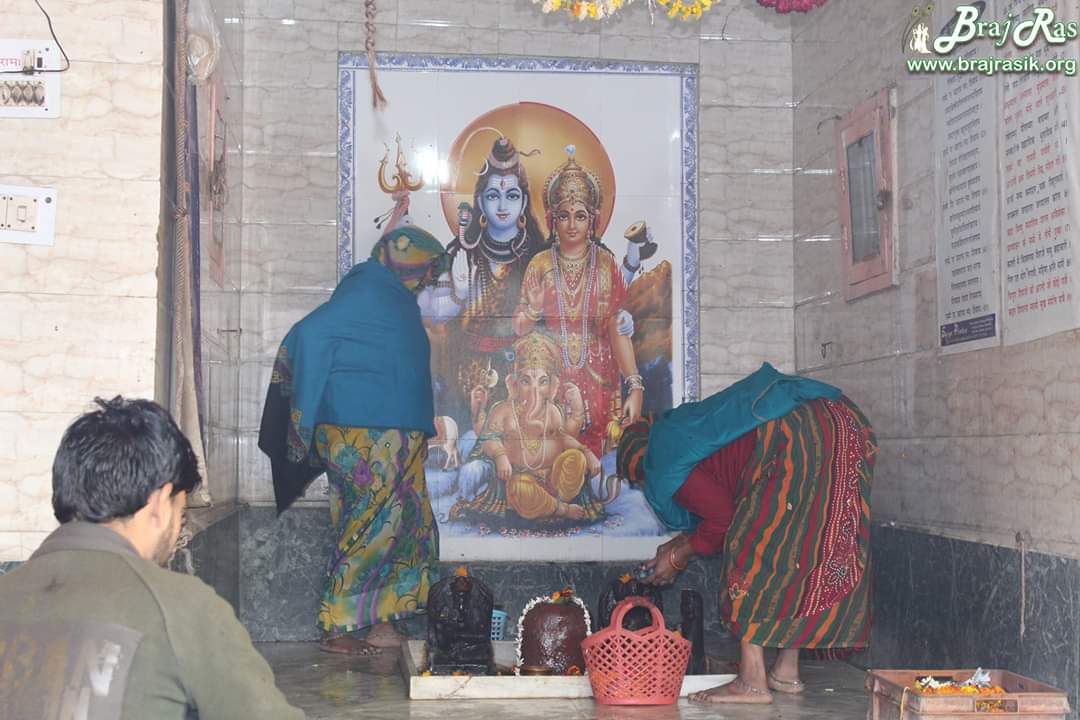 Lord Shiva temple at Radhakund, Goverdhan