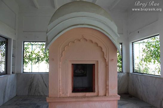 Samadhi mandir of Vishakha Avtar Shri Hariram Vyas at Kishor Van, Vrindavan