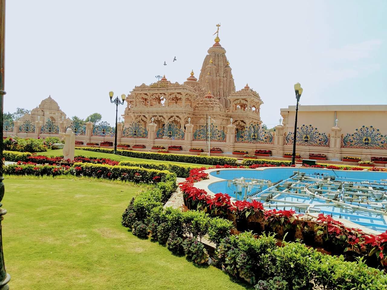 Glimpses of Kirti Mandir, Barsana dedicated to Mother of Shri Radha, Kirti Maiya.
