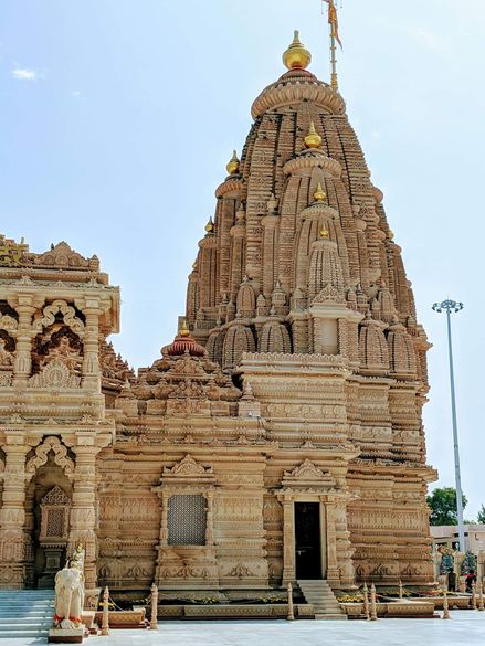 Temple is constructed under the guidance of Jagadguru Shri Kripalu Ji Maharaj.