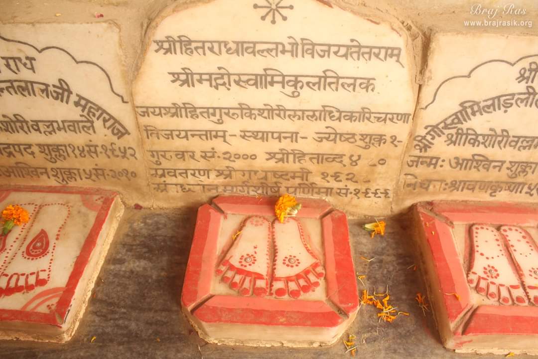 Charan Darshan of various Rasiks of Vrindavan.