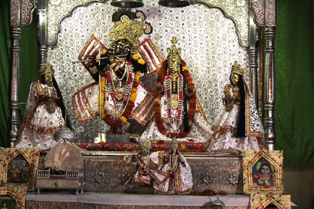 श्रीजी का मंदिर में श्री राधा के दर्शन।