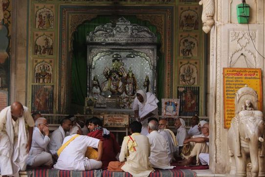 Mahavani Gayan at Shriji Ka Mandir, Vrindavan