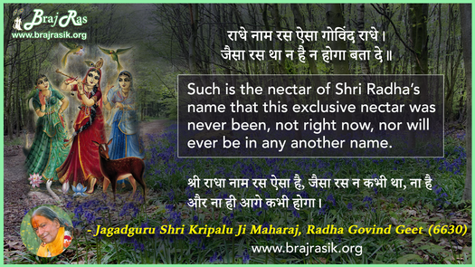 राधे नाम रस ऐसा गोविंद राधे - जगद्गुरु श्री कृपालु जी महाराज, राधा गोविन्द गीत (6630)