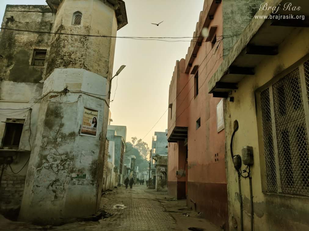 Parikrama Marga near to Banshivat and Gopeshwar Mahadev,  Vrindavan.