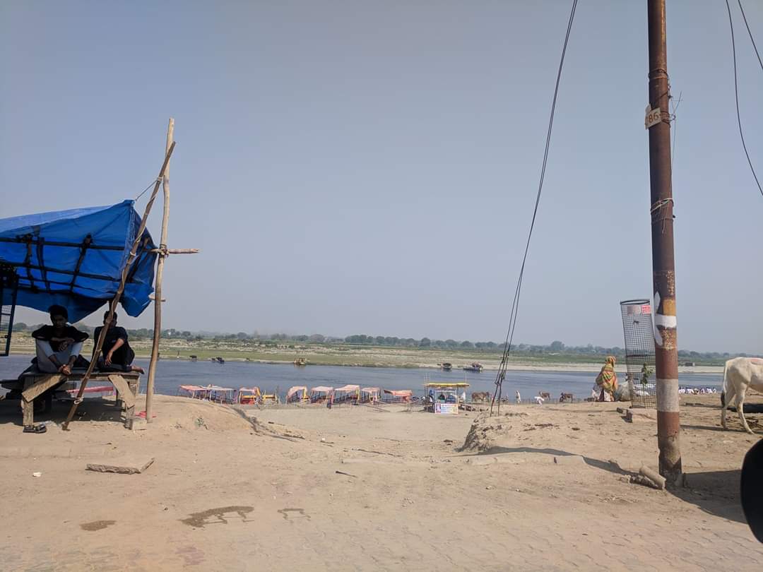 Yamuna Devi at Parikrama Marg, Vrindavan.