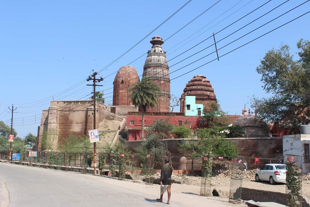 Madan Mohan temple at Parikrama Marg, Vrindavan near Yamuna ji.