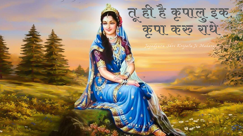 तू ही है कृपालु इक कृपा करु राधे