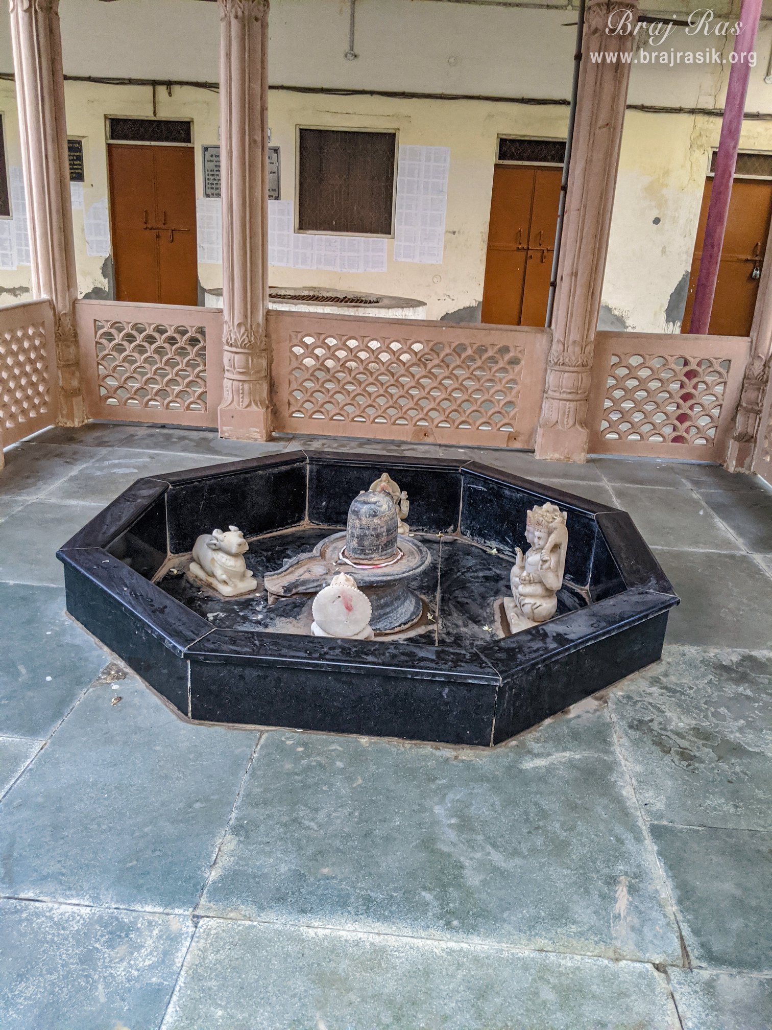  Lord Shivaling @ Akrur Ghat, Vrindavan.