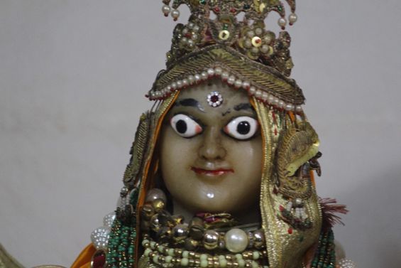 Shri Radha Ji at Mirabai Temple.