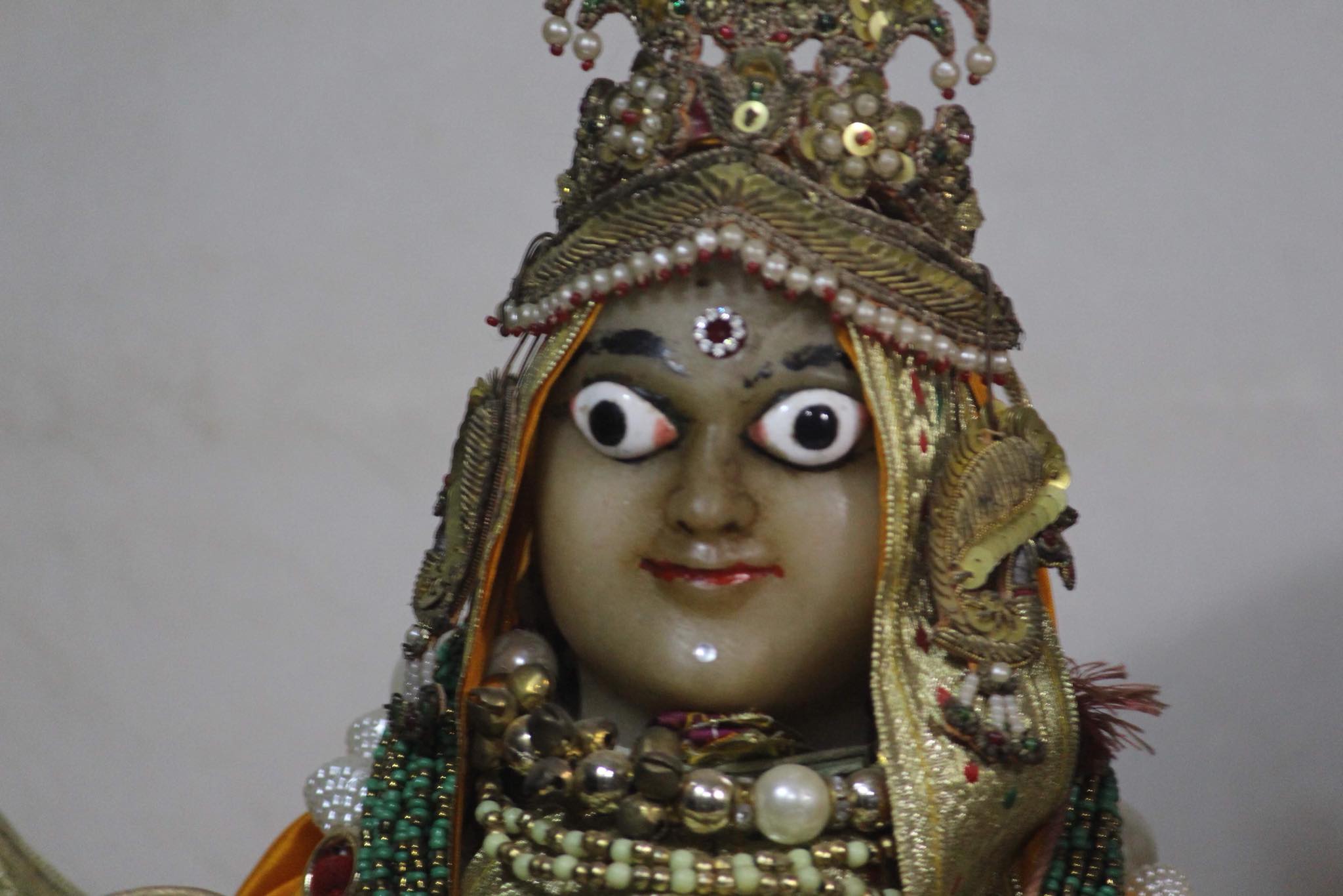 Shri Radha Ji at Mirabai Temple.