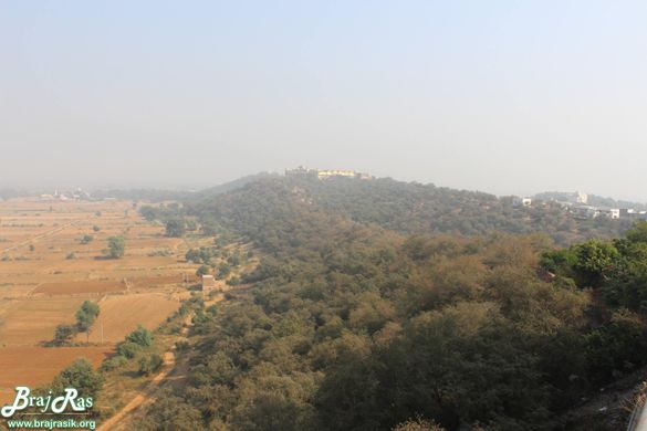 View of Gehvar Van from top of Barsana.