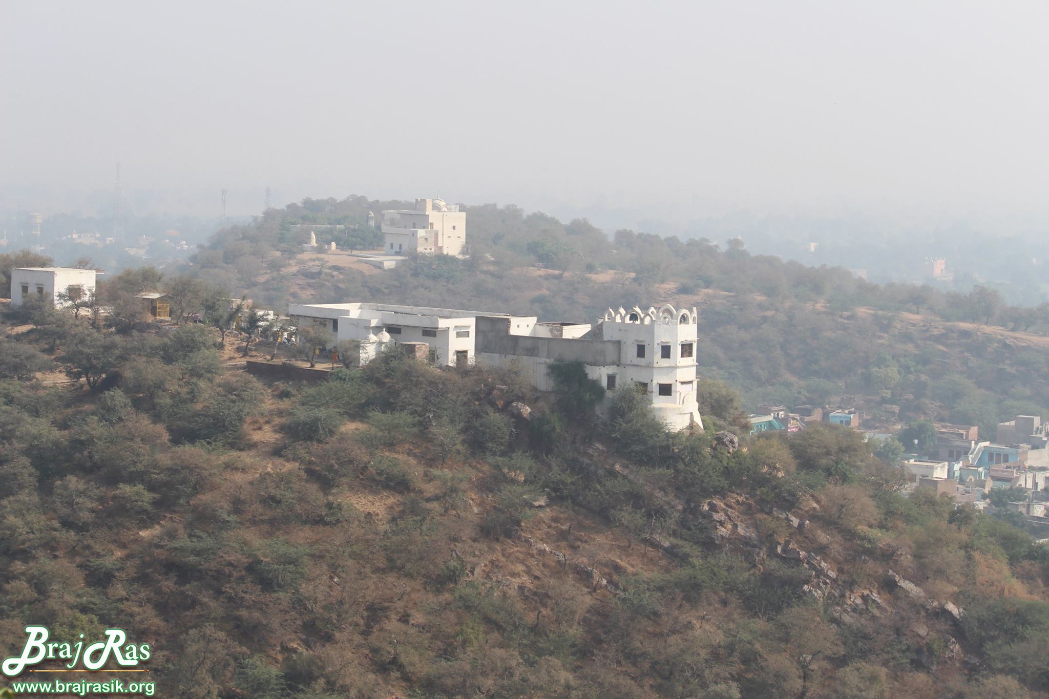 Close view of Mor Kuti from top of Barsana.