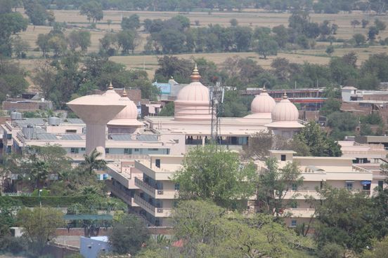 City view from top of Barsana.