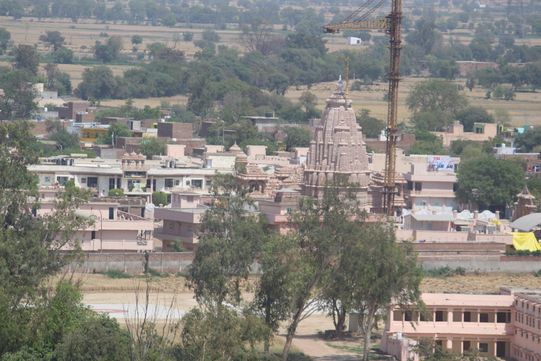Another view of the city from the top of Barsana.