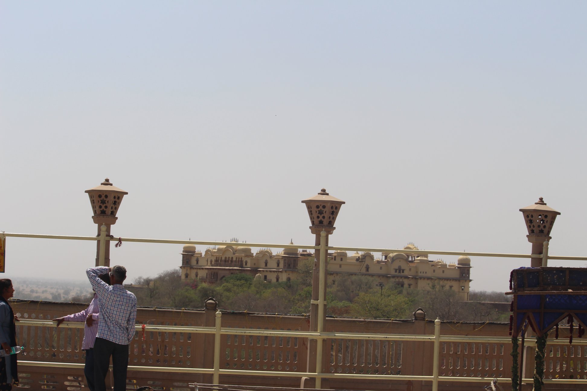 A top view from Radharani Temple in Barsana.