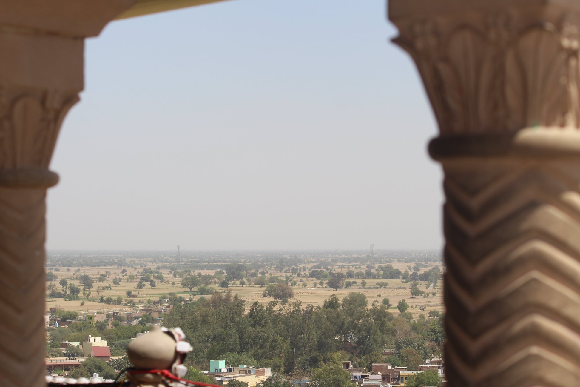 Another top view from Radharani Temple in Barsana.