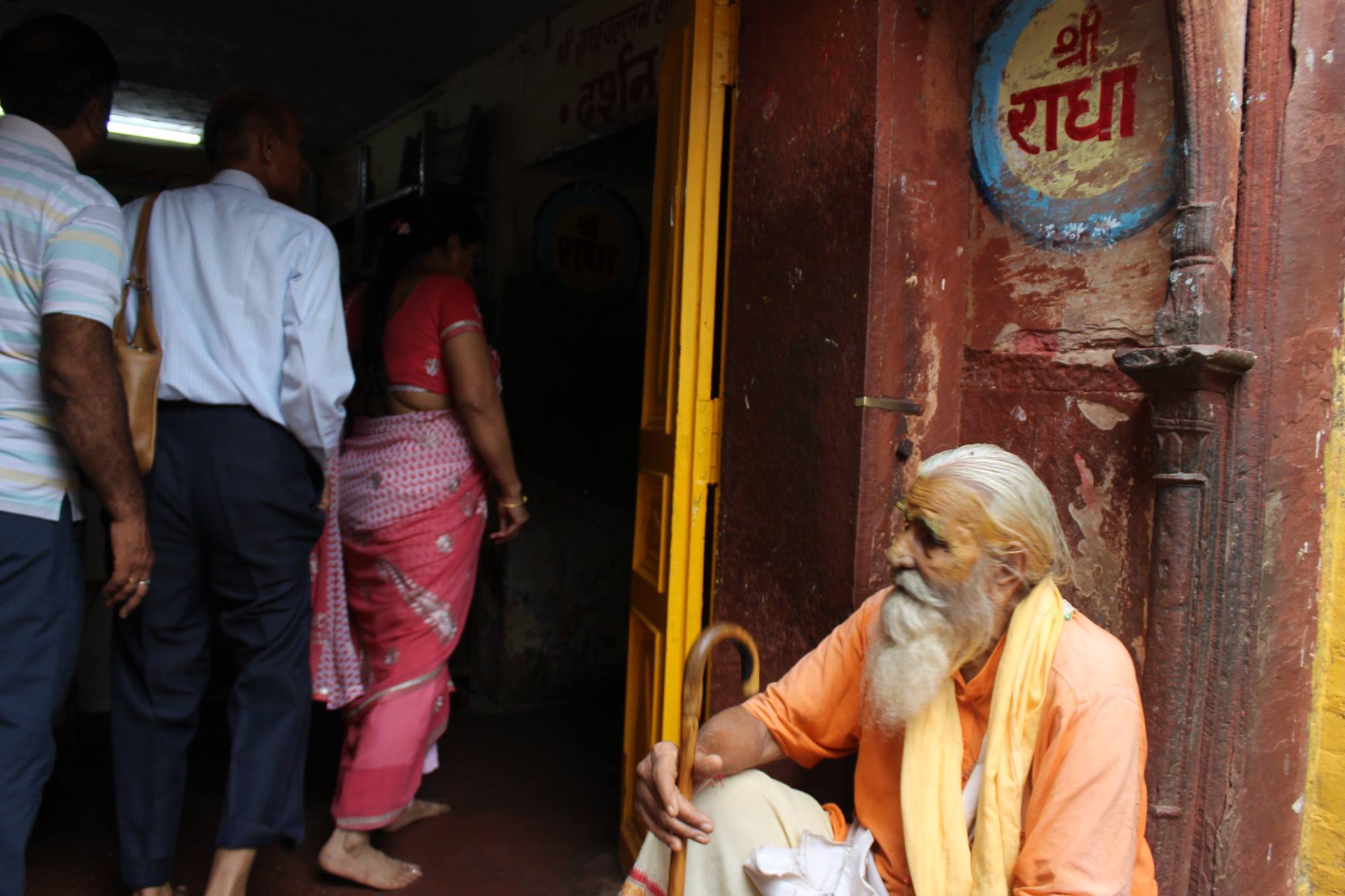 Entry door of Shri Radhavallabh Temple