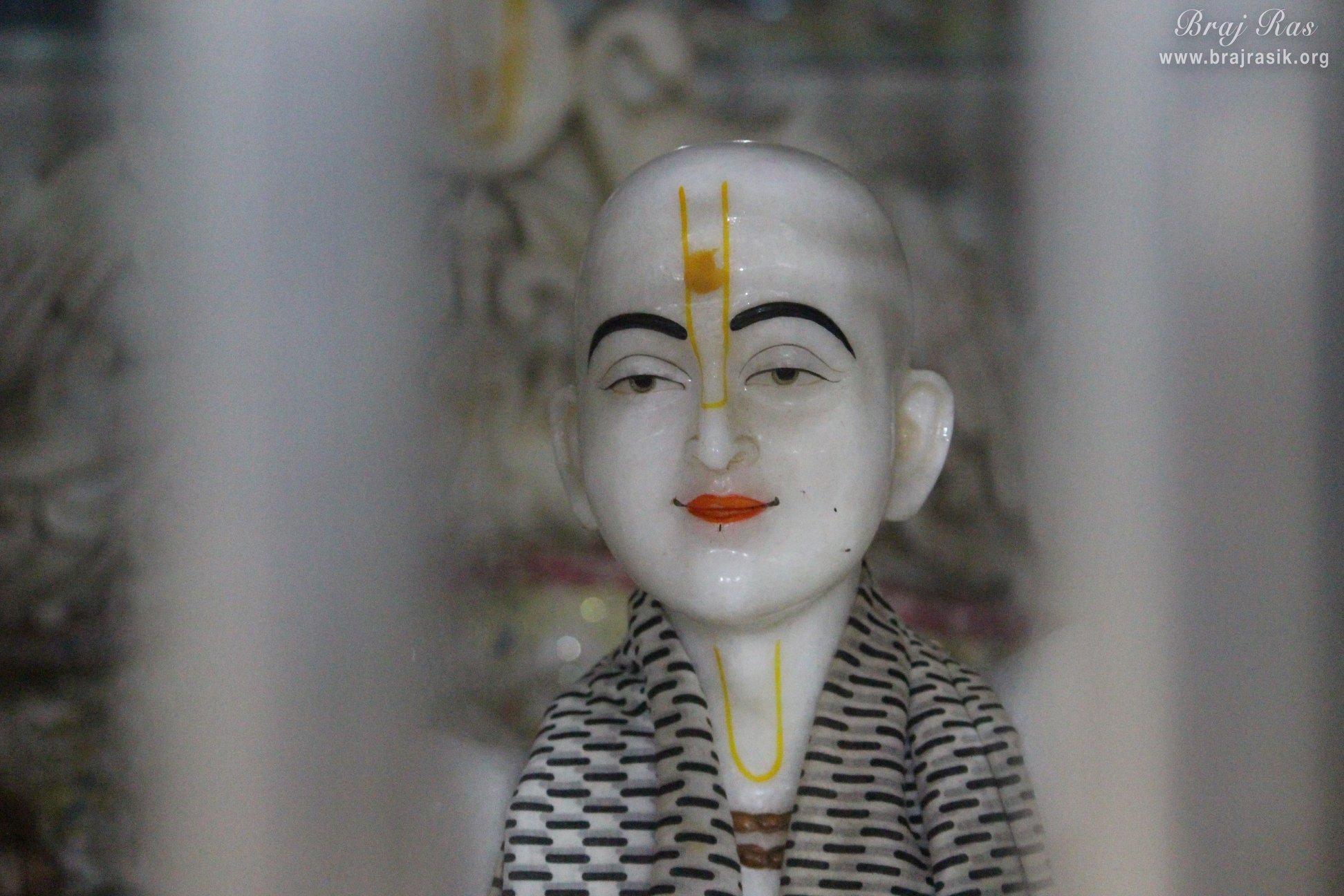 Shri Swami Haridas Ji close darshan at Nidhivan