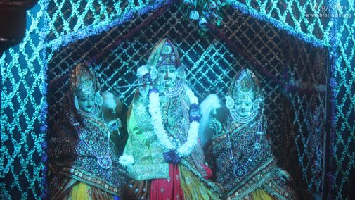 Shri Radharani at Radhashtami in Nidhivan