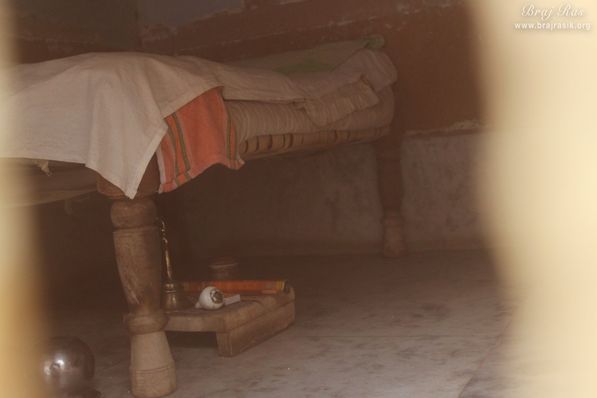 Inside view of Shri Radharani Nupur Prapti Sthal in Shri Shyamanand Prabhu Samadhi area