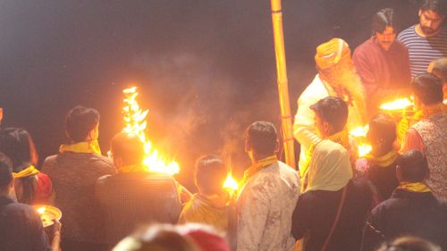 Shri Yamuna Ji aarti at Kesi Ghat