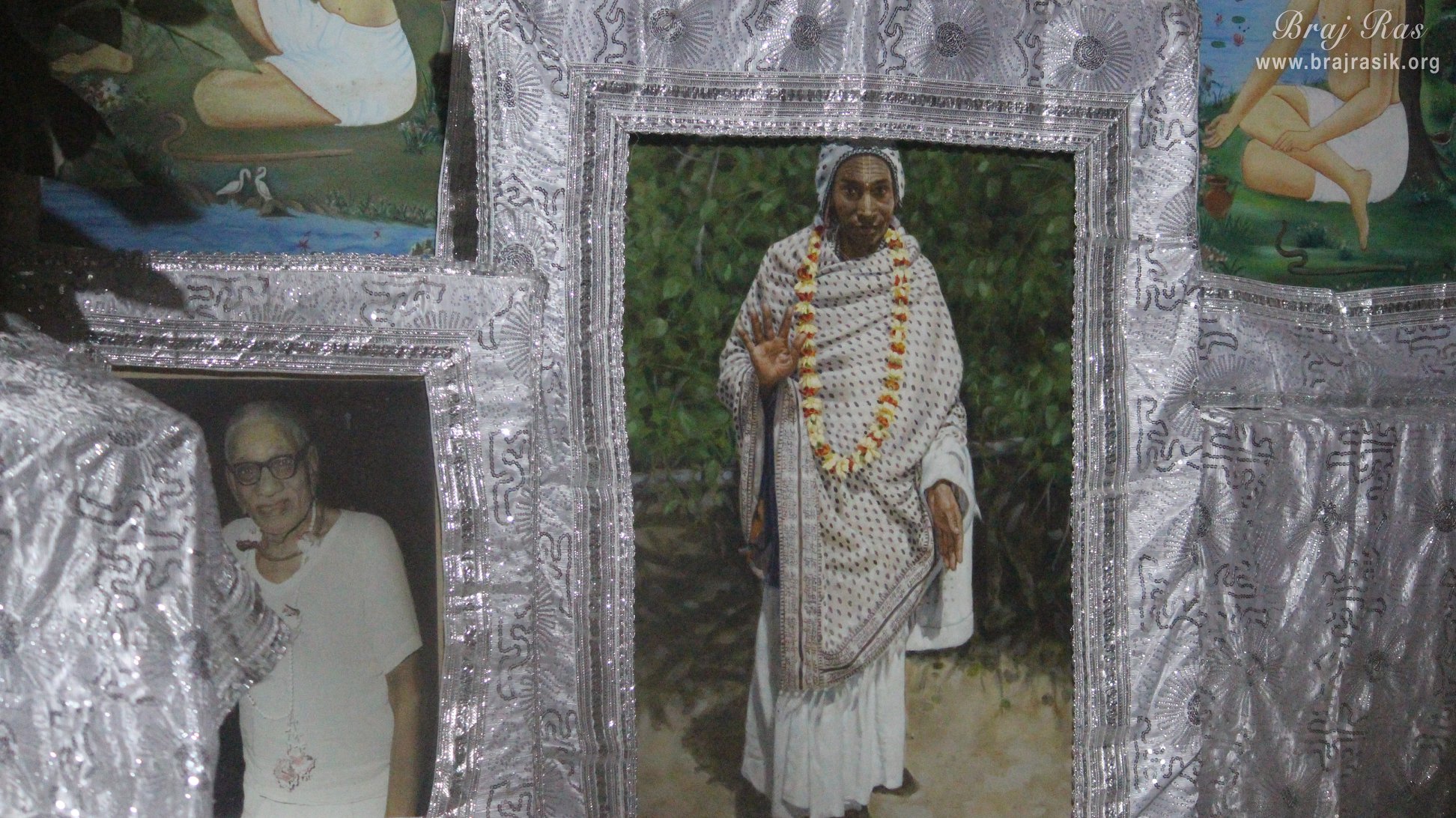 Portrait of a Rasik Saint of Swami Haridas Kunj Kuti, Vrindavan
