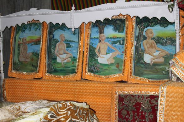 Portrait of Ashtacharya at Swami Haridas Kunj Kuti, Vrindavan