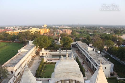 Sky view of Pagal Baba Ashram