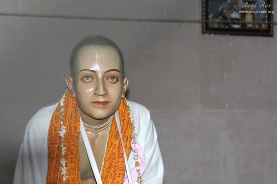 Shri Roop Goswami at Shri Radha Damodar Temple, Vrindavan