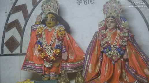 Another diety darshan at Advaita Vata, Vrindavan