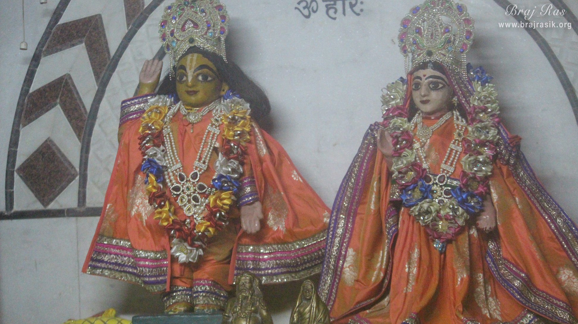 Another diety darshan at Advaita Vata, Vrindavan