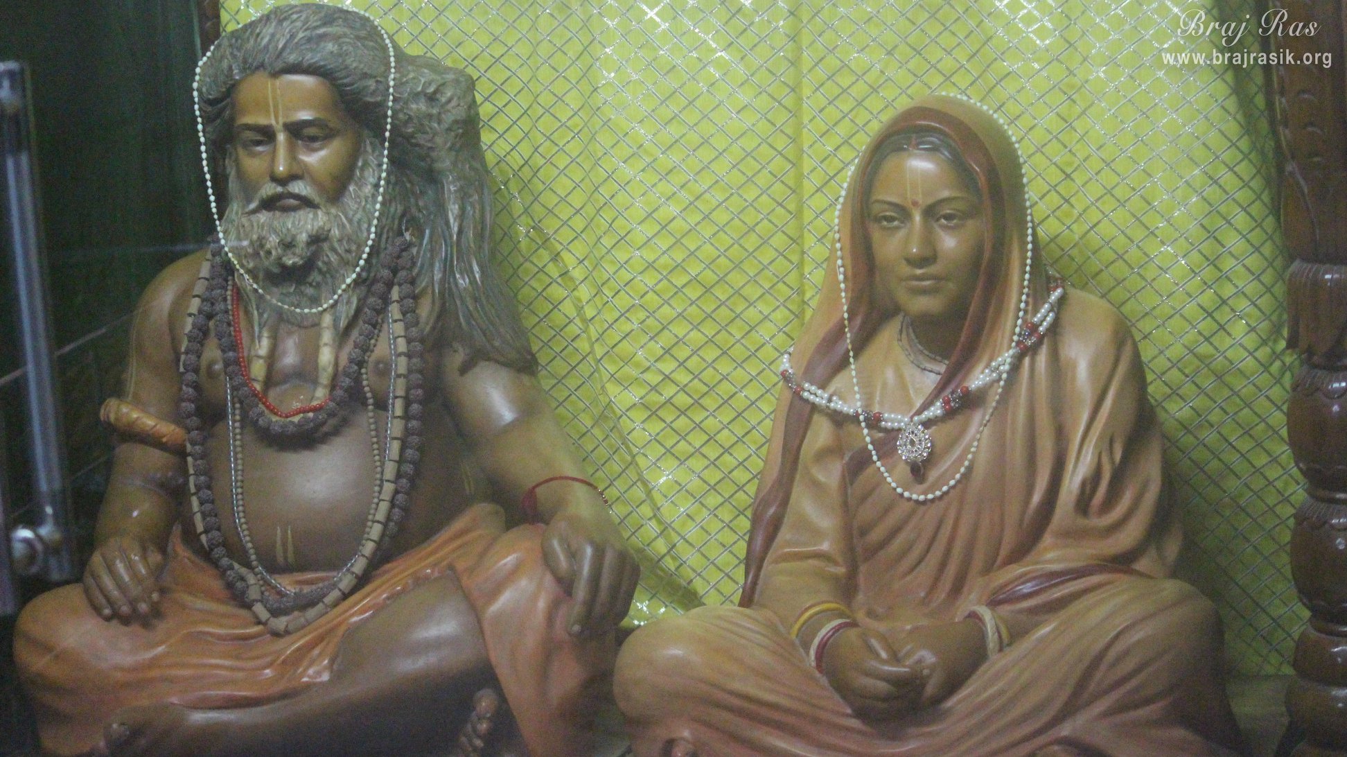 Darshan of Saint at Advaita Vata, Vrindavan