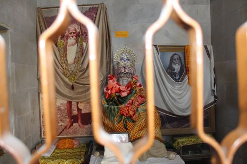 Portrait of Shri Sitaramdas Omkarnath at Dhira/Dheer Samira, Vrindavan