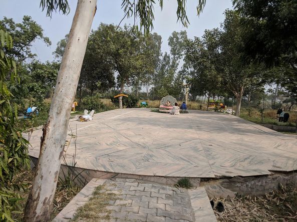 View of Maharaas Sthali at Teira/Tera Kadamb or Ter Kadam - Nandgaun