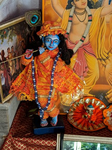 Darshan of Shri Krishna at Teira/Tera Kadamb or Ter Kadam - Nandgaun