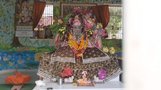 Darshan of Shri Lalit Bihari Ji at Lalita Kund, Govardhan