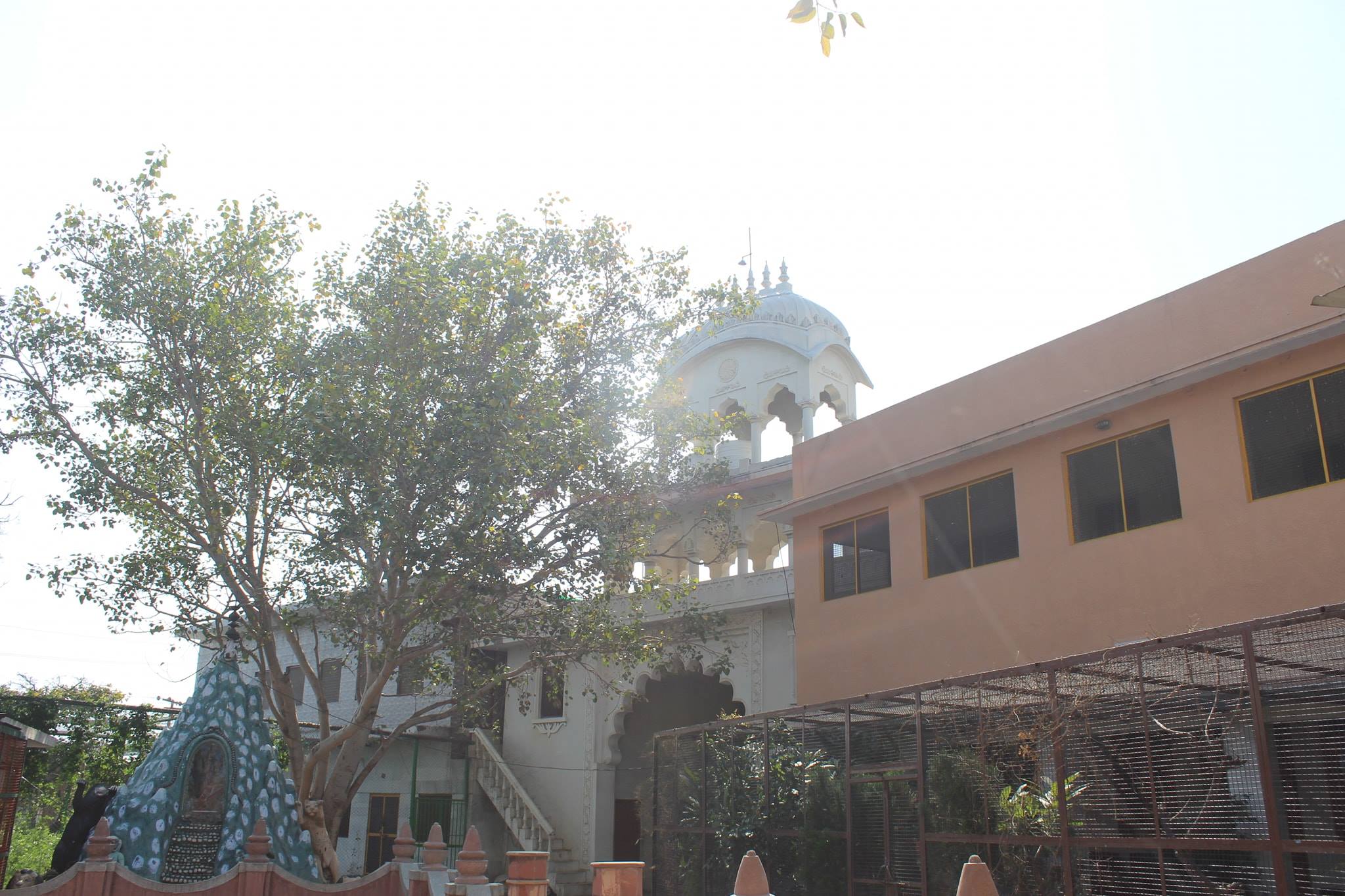 Top view of Shri Jagannath Dham, Vrindavan