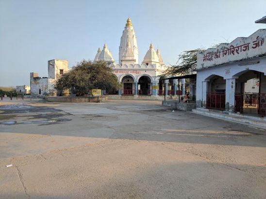 View of temple area of Kokila van
