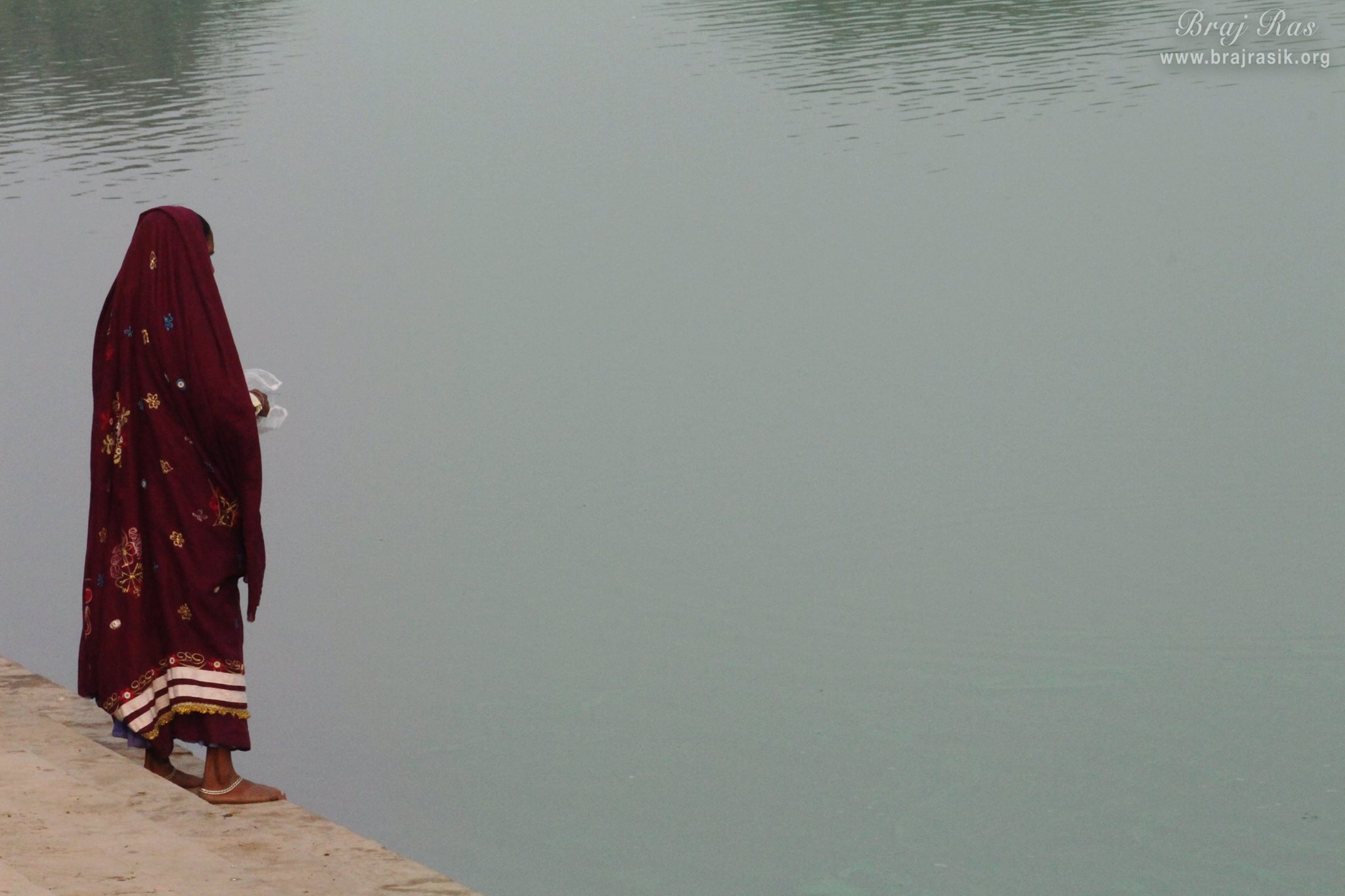 View of Deha Kund in Uncha Gaon - Lalita Sakhi's Village